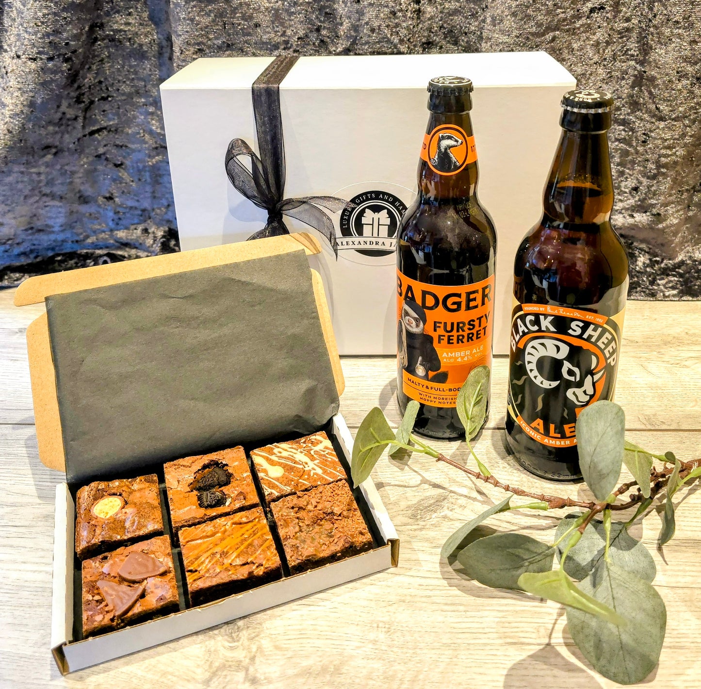 Premium Beer & Handmade Fully Loaded Luxury Brownies