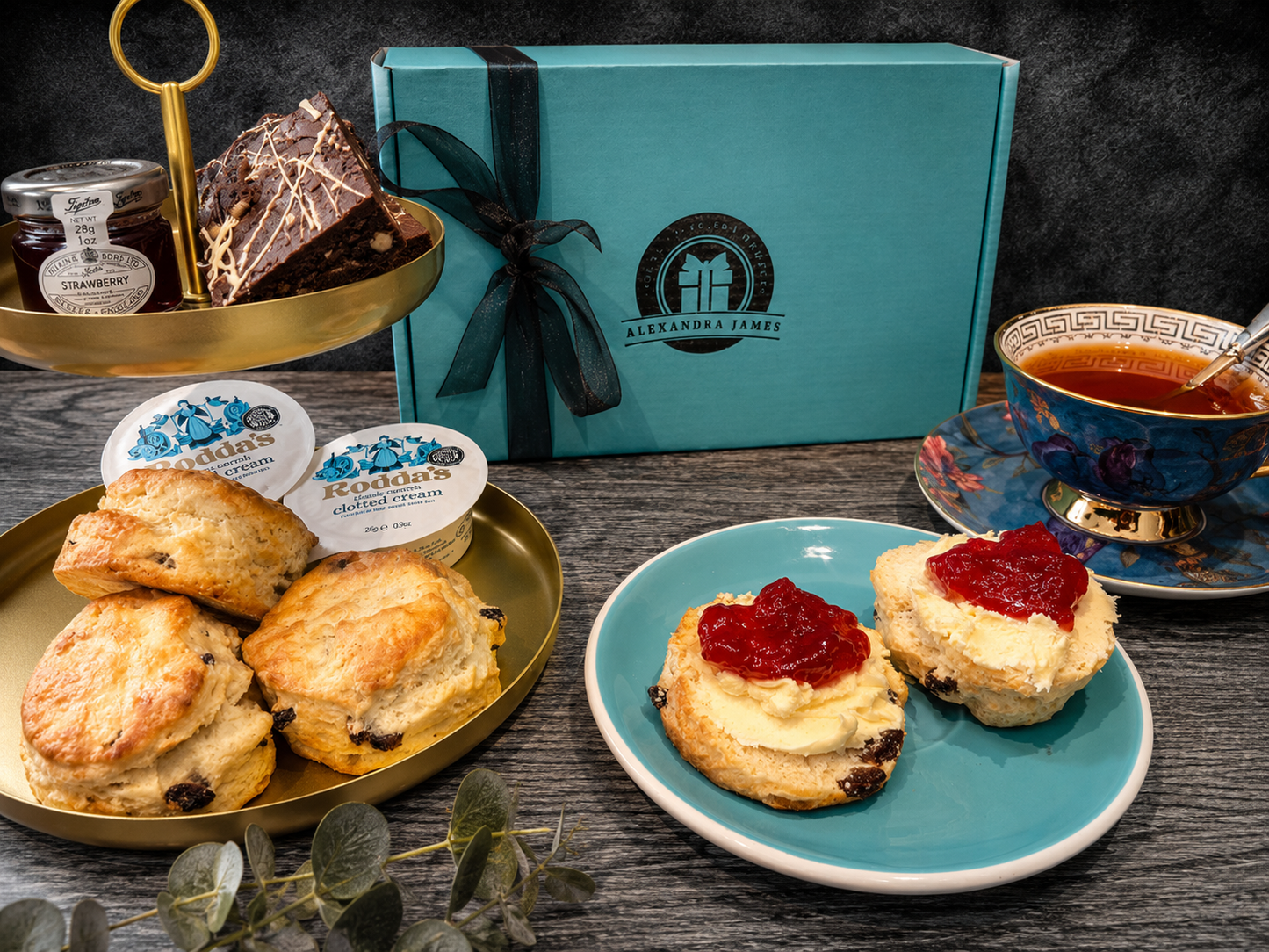 Luxury Afternoon Cream Tea & Biscuits
