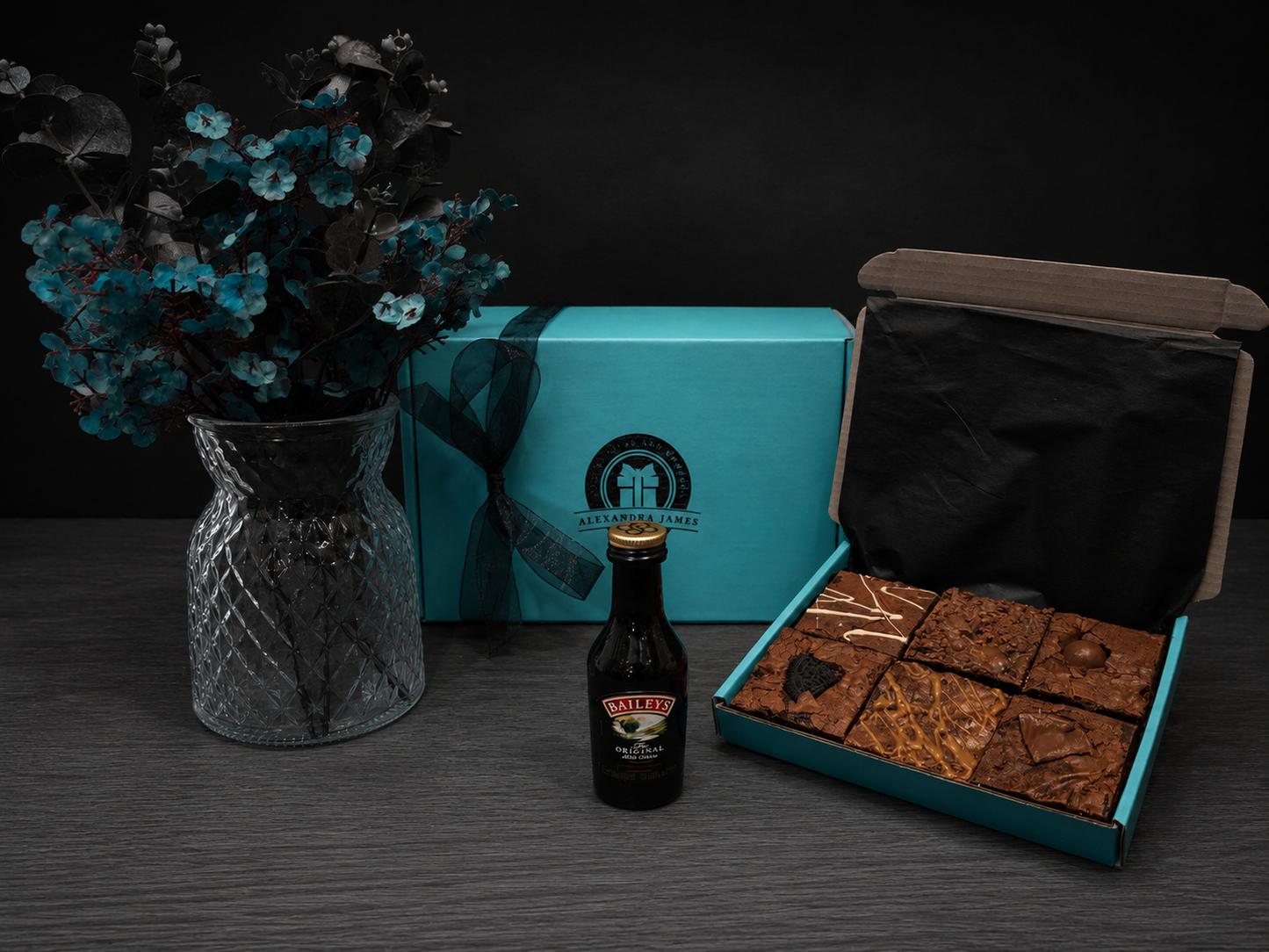 Baileys & Handmade Luxury Brownies