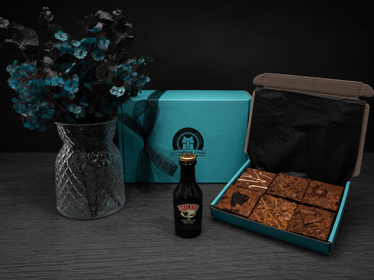 Baileys & Handmade Luxury Brownies