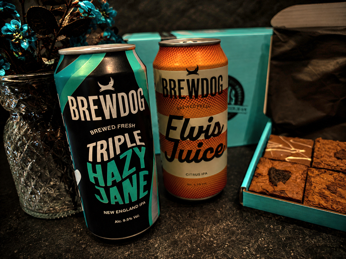 Premium Beer &  Handmade Fully Loaded Luxury Brownies
