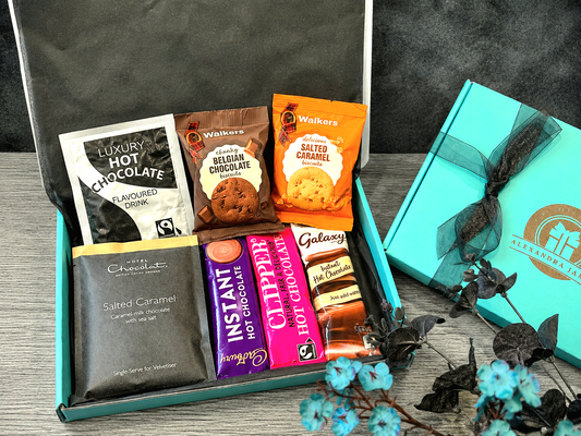 Luxury Hot Chocolate and Biscuits Letterbox Gift
