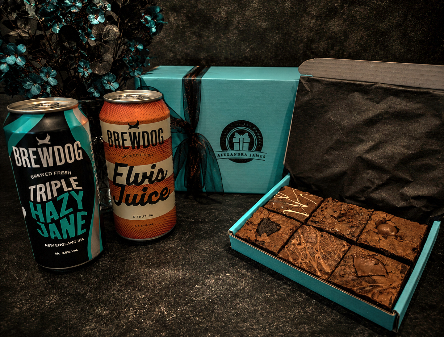 Premium Beer &  Handmade Fully Loaded Luxury Brownies