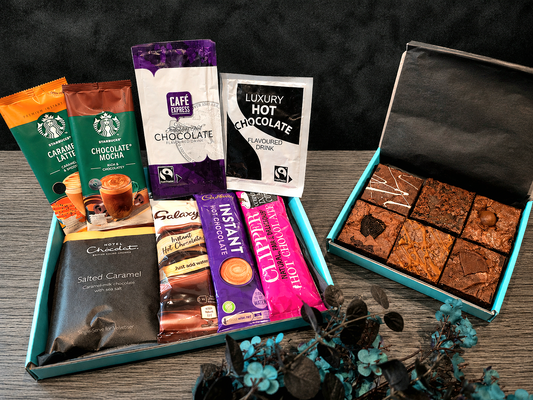 Luxury Hot Chocolate & Handmade Loaded Brownies