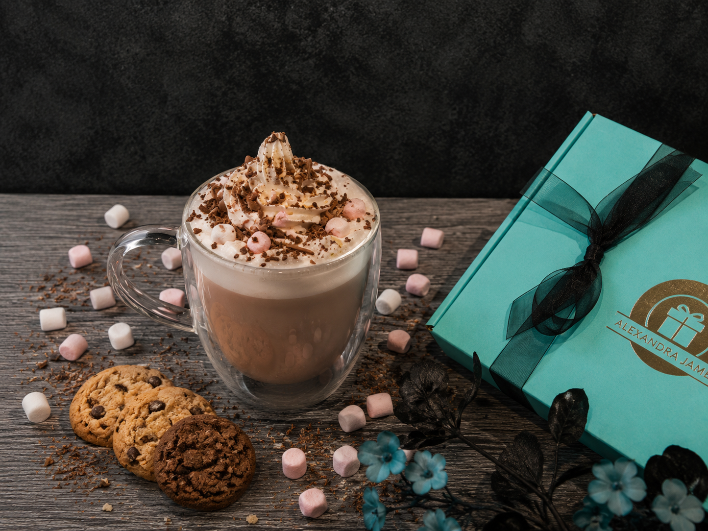 Luxury Hot Chocolate & Brownie Gift Box