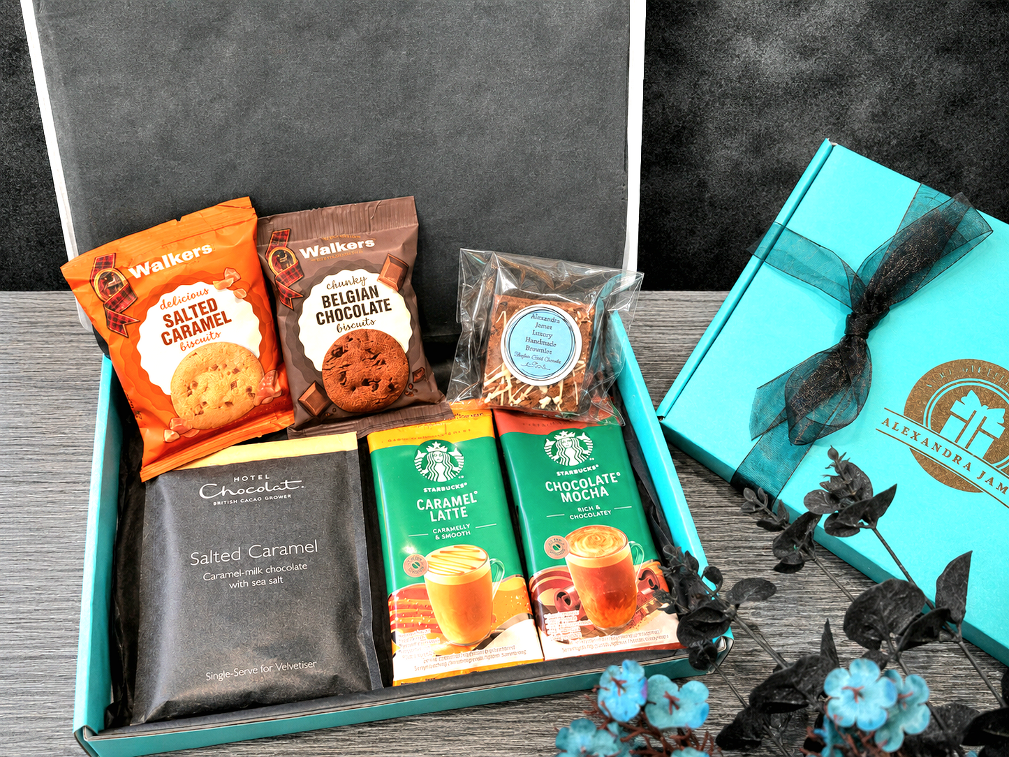 Luxury Hot Chocolate & Brownie Gift Box
