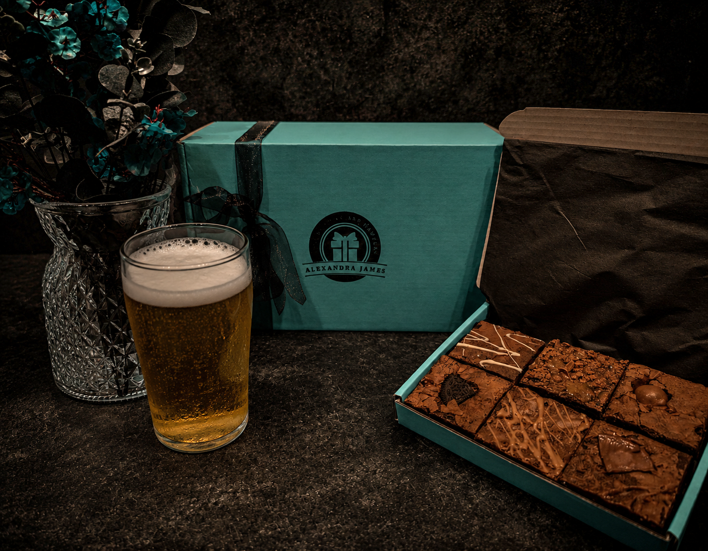 Premium Beer &  Handmade Fully Loaded Luxury Brownies